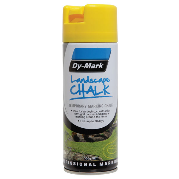 DY-MARK CHALK MARKING PAINT YELLOW 350G AEROSOL